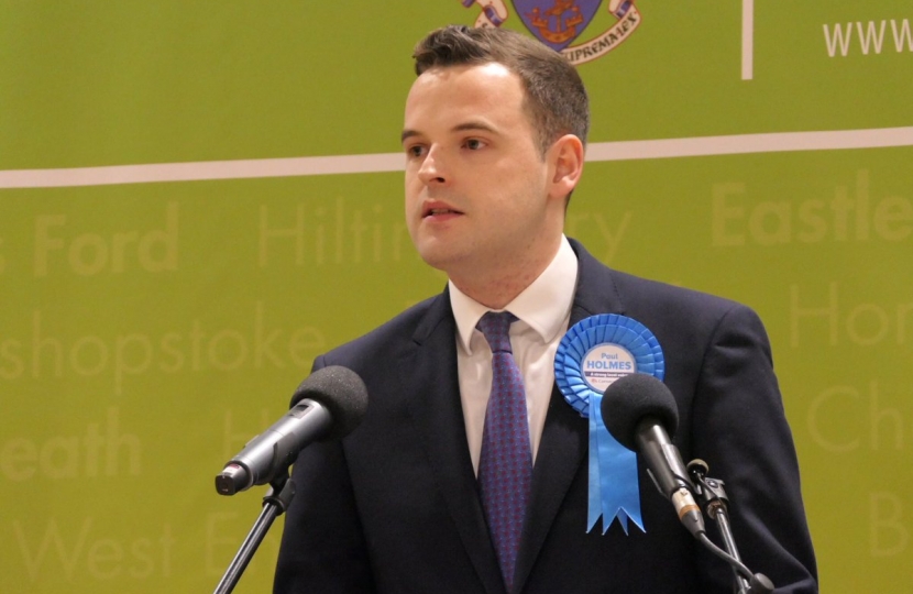 Paul Holmes on winning the Eastleigh election