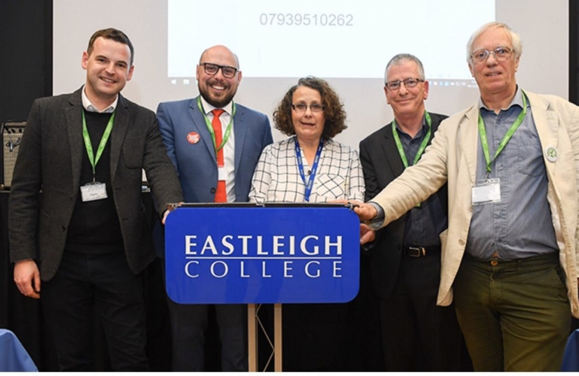 Paul at Eastleigh college
