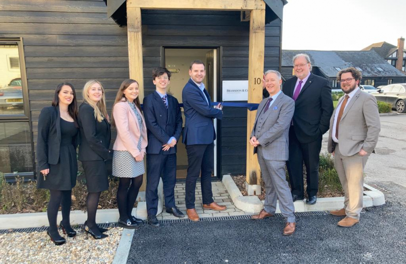 Paul opens new solicitors office in Fair Oak