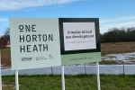 One Horton Heath sign